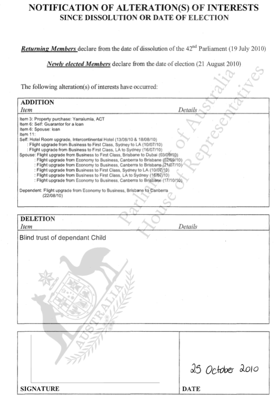 Rudd Pecuniary Interests - Yarralumla Purchase and Loans - 25-10-10 Page 7 of 71