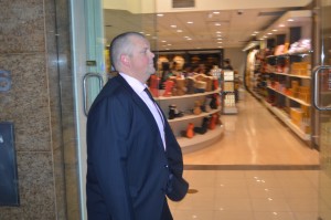 Tinkler Walking Out of ICAC